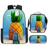 Spongebob Squarepants Children'S School Bag Male And Female Students Backpack Kindergarten Cute Cartoon Backpack Pencil Bag