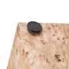 Minimalist Coffee Table In Wood Look – Modern Living Room Table, Versatile, Sturdy Construction, Easy-Care Surface, Approx. Dimensions