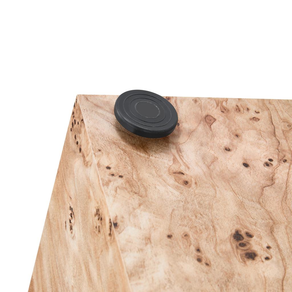 Minimalist Coffee Table In Wood Look – Modern Living Room Table, Versatile, Sturdy Construction, Easy-Care Surface, Approx. Dimensions
