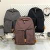 Schoolbag Korean Version Ins Simple and Stylish Backpack Large Capacity Lazy Wind Backpack Commuter Computer Bag Lightweight Student Schoolbag