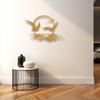 Sunrise Seagulls Coastal Metal Wall Art 15.75 Inch Indoor Outdoor Hanging Decor Beach House Living Room Patio Gift