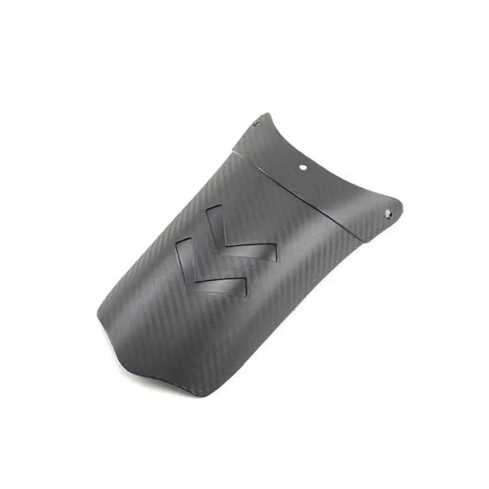 Motorcycle Extender Lengthen Front Fender Carbon Fiber Pattern Rear and Front Wheel Extension Fender Splash Mudguard Guard