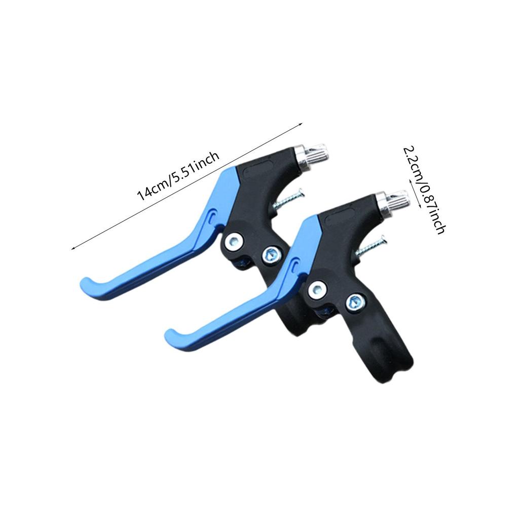 2Pcs Bike Brake Lever Smooth Braking for 5-12 Old Kids Replacement Sturdy