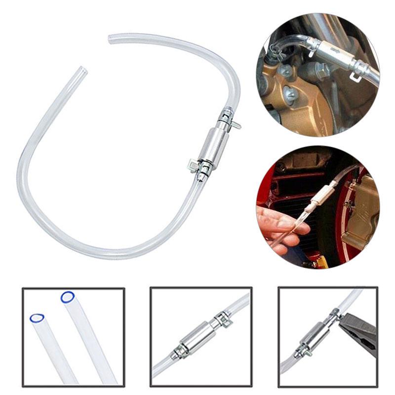 Buy Car Motorcycle Brake Clutch Bleeder Hose One Way Valve Pipe
