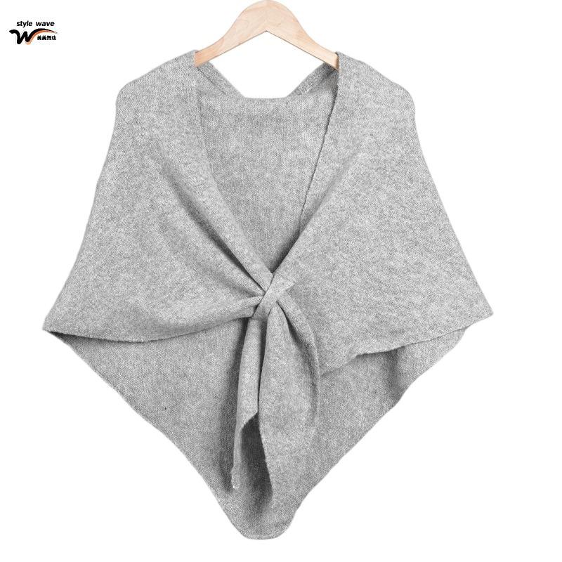 Women S Elegant Triangle Scarf Warm Neck Wrap For Autumn Winter Versatile