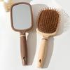 Air Cushion Brush with Mirror 2-in-1 Multi-functional Anti-static Scalp Massage Comb Men Women Portable Hair Styling Detangling Brush