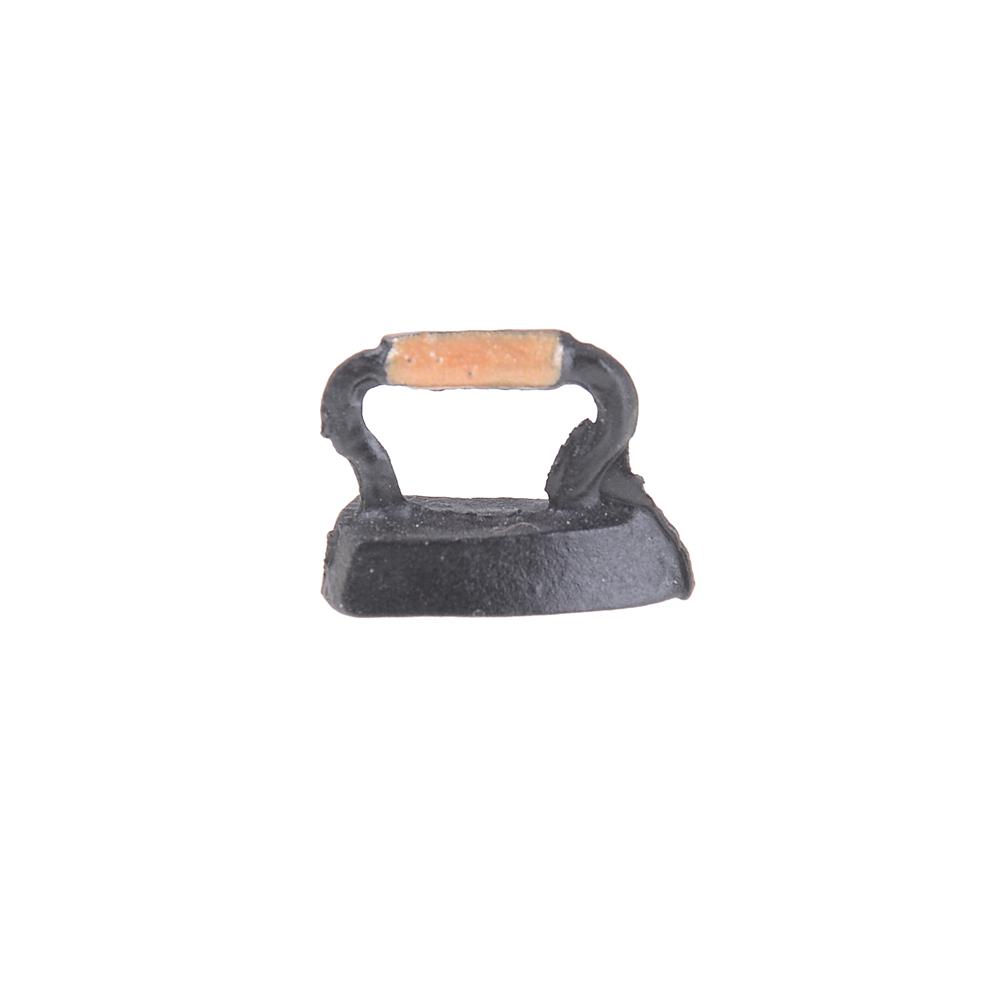 1:12 Dollhouse Miniature Adornment Iron Clothes Tool Doll Room Furniture Toys