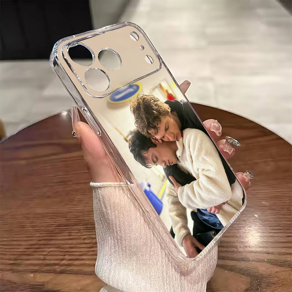 H-Heated Rivalry Phone Case For iPhone 17 16 15 14 13 12 11 Mini Pro Max Plus Transparent Cover