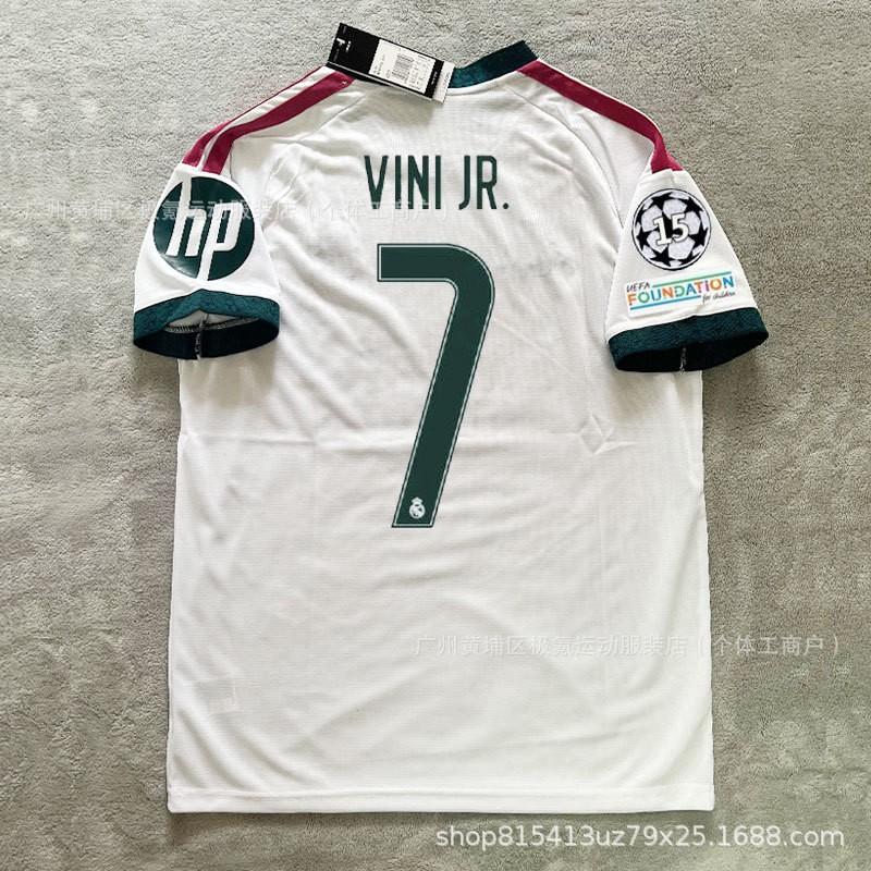25/26 Real Madrid dres UCL 10 Mbappe 7 Vinicius 5 Bellingham Fotbalový dres
