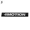 3D Metal 4MOTION Rear Trunk Boot Emblem Badge Sticker Decals Accessories