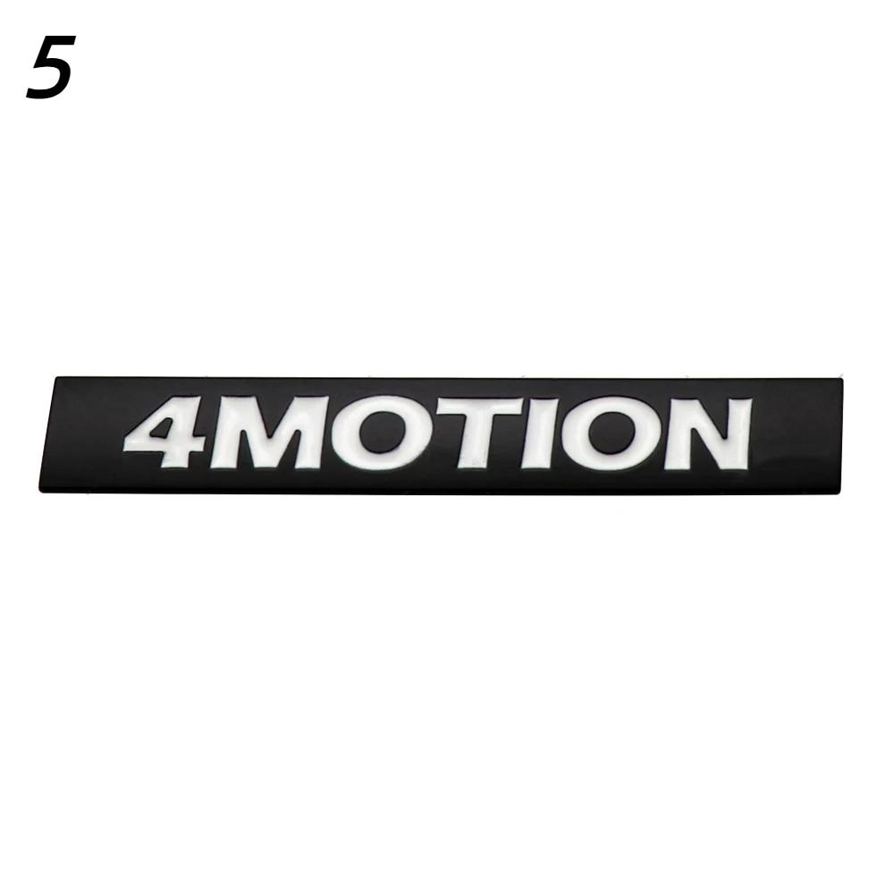 3D Metal 4MOTION Rear Trunk Boot Emblem Badge Sticker Decals Accessories