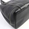 HUNTING WORLD Handbag TAIMA logo leather black leather Women Used