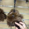 Rex Rabbit Fur Pony Keychain: Cute Cartoon Horse Doll Event Gift