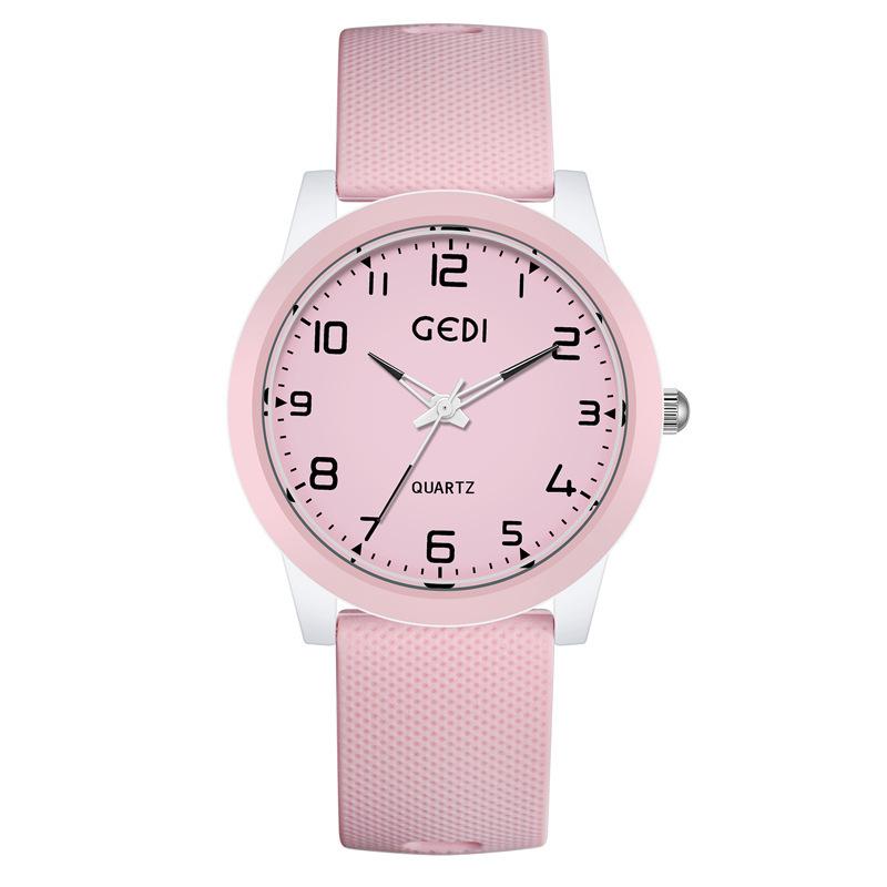Candy Color Silicone Watch For Middle School Students, Simple Waterproof Guangzhou Watch, Sweat-Proof And Breathable Watch