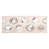 Senko Snoopy Fluffy Snoopy Kitchen 45 X Character Animal Snoopy 65231 Mat, Approx. 120cm, Ivory, Design,