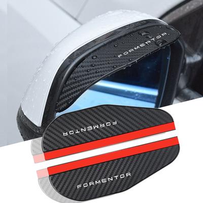 For Cupra Formentor 2pcs Car Rearview Mirror Carbon Fiber Rain Car