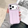 Original Liquid Bracket Folding Candy Case For iPhone 17 Air 16 15 14 Plus 13 12 11 Pro Max Plain Color Shockproof Smooth Cover