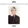 BTS PERMISSÃO PARA DANÇAR NO PALCO MINI CARTÃO FOTOGRÁFICO Fotocarteira Oficial