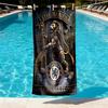 Chelsea FC Print Beach Towel Design, Soft, Lightweight. for Home Bathroom, Spa, Pool, Yoga, Surfing, Camping, Gift for Family, Friend