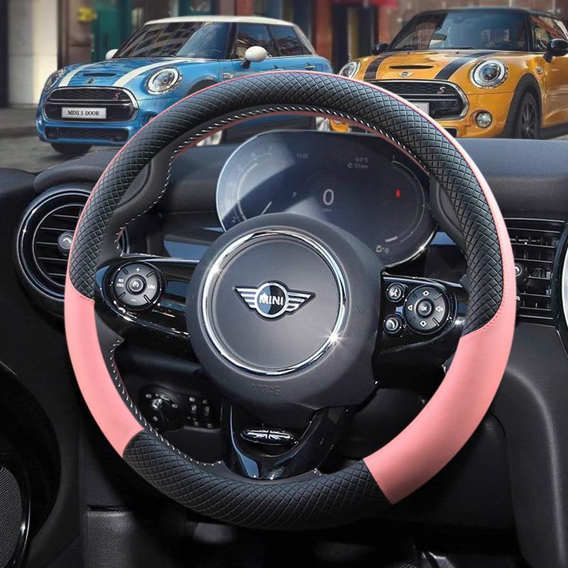Accessories Suitable for BMW Mini Cooper Steering Wheel Cover Countrymen One Fun Non-slip Grips