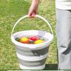 3L/5L Portable Folding Water Bucket, Outdoor Fishing Bucket, Car Travel Car Wash Bucket, Student Dormitory Water Bucket