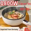 Smart Electric Wok - Large Capacity Non-Stick Stir-Fry Pan with Multi-Functionality