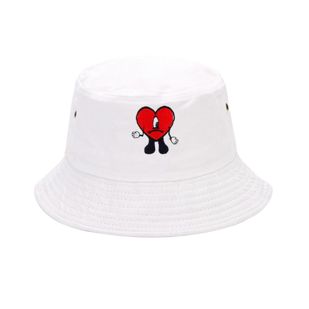 Pălărie de pescar Bad Bunny pliabilă, pălărie bucket la modă pentru bărbați, de soare, pentru exterior