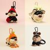 Keychain Puppy Bee Cute Cartoon Girl Decorative Backpack Hanging Plush Gift Doll