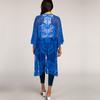 Summer New Lace Bikini Cover Up Sexy Sheer Mesh Embroidered Elegant Dress Casual Beach Cardigan Women Swimwear Cover Up Q894