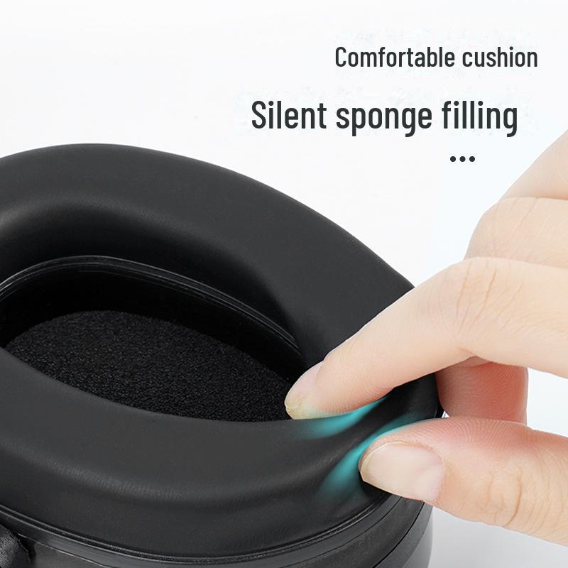 Noise-Cancelling Earmuffs for Sleep, Drums, Dorm, Study, Shooting, Industrial Protection, Noise Reduction