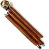 Gehstock aus massivem Messing mit Totenkopf-Design, Gehstock aus Palisanderholz, 93,98 cm
