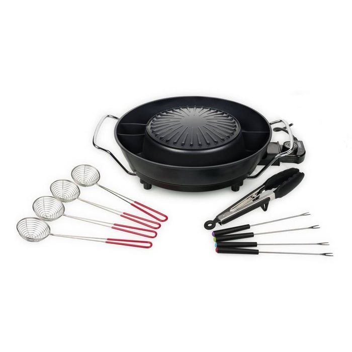 Tristar Pz-9131 Electric Korean Cooking and Grill Kit - Four In One - for Four People