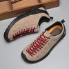 Chic Round Toe Hiking Shoes - Non-Slip, Low-Top Style for Women & Men