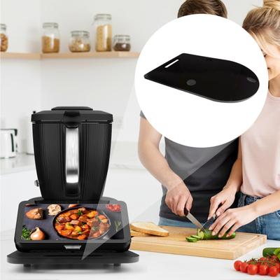 Mixer Pad for Thermomix TM7 Sliding Pad Non-Slip Mat with Rubber Rollers & Locking Clips Easy To Move Accessory