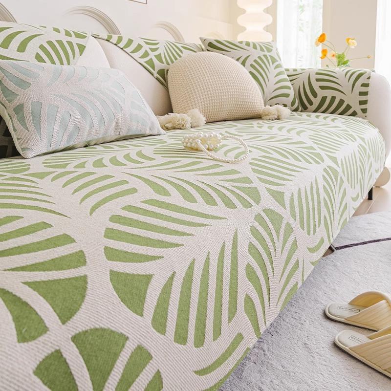 Sofa Cushion New Four-Season Universal Fixed Non-Slip Seat Cushion Light Luxury High-End Simple Modern Sofa Cover