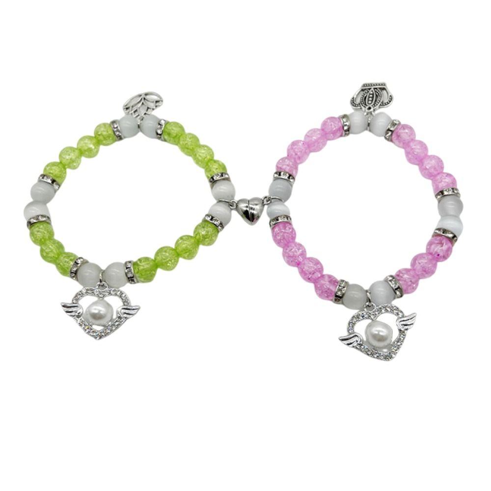 Who Really Cares Cuplu margele elastice album bratari inspirate bijuterii dragute cadou prieteni