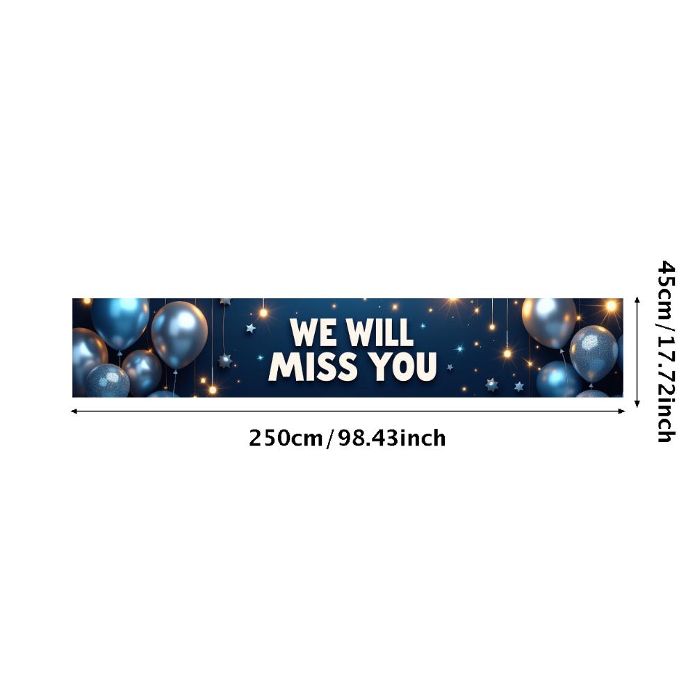 

Celebration Backdrop Balloon Watercolor Banner Memory Event Decoration Party Background For Retirement Party Farewell Party