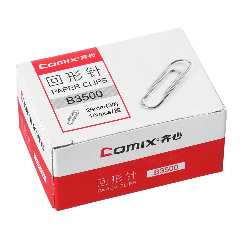 Qixin 29mm Paper Clips, 100 pcs/box 100 pcs/box