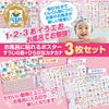Badezimmer Schulset Preis Zahlenkarte Hiragana und Katakana Badezimmerposter Set mit 2 Stück Hergestellt in Japan Zahlen Buchstaben Prüfungen Lernen Pädagogisch B3 Größe