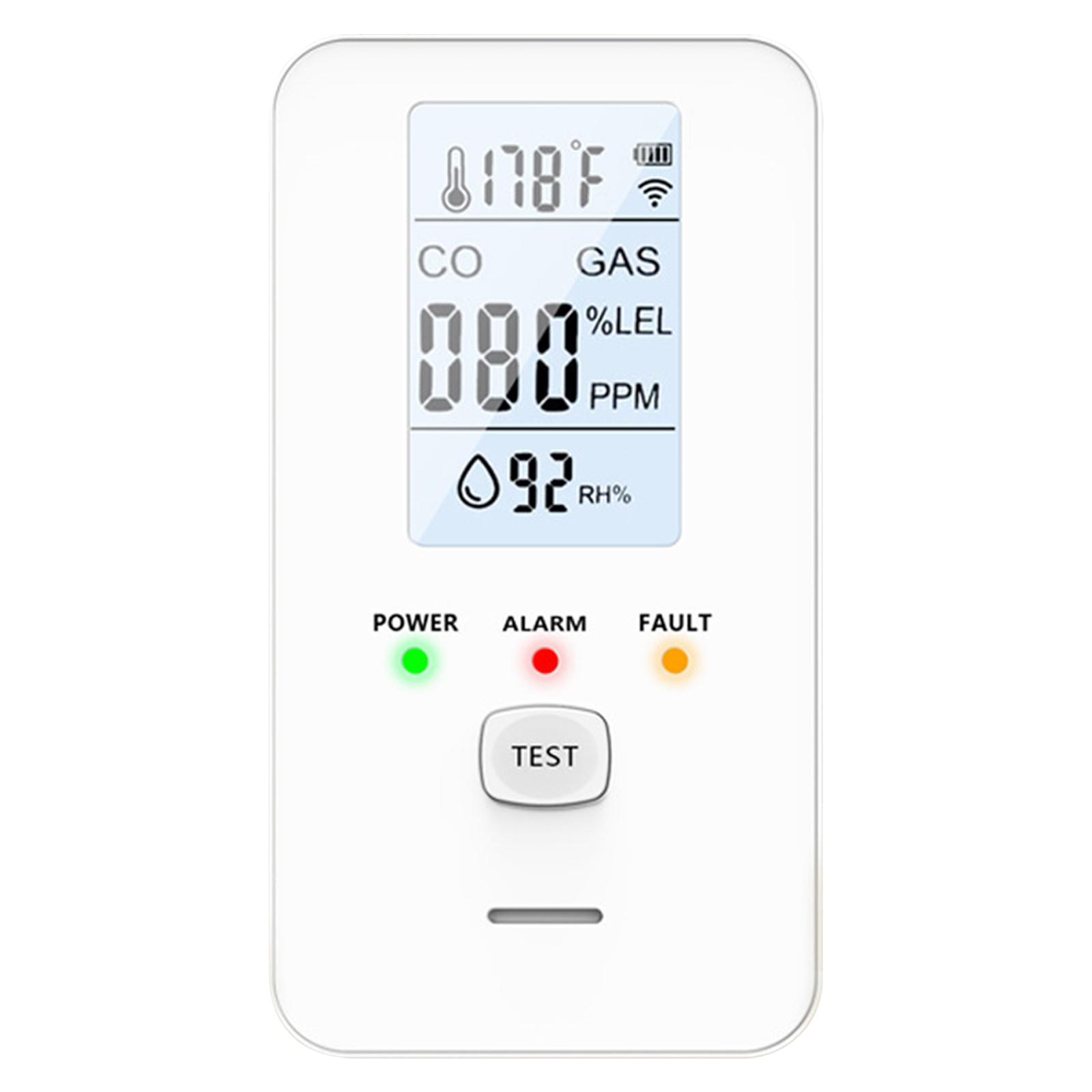 

4-in-1 Detector With HD Screen, Home, Apartment, Hotel, Camping RV One Size