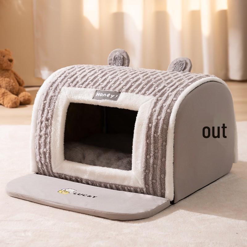Autumn & Winter Deep Sleep Pet Bed for Large Dogs & Cats