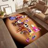 The Amazing Digital Circus Game Square Rugs Are a Great Choice for Living Rooms, Bedrooms, Home Décor, and As Gifts.