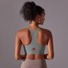High Strength Sports Bra With Integrated Chest Cushion, Seamless Back Buckle, Yoga Vest, Shock-absorbing And Gathering, Beautiful Back Yoga Bra
