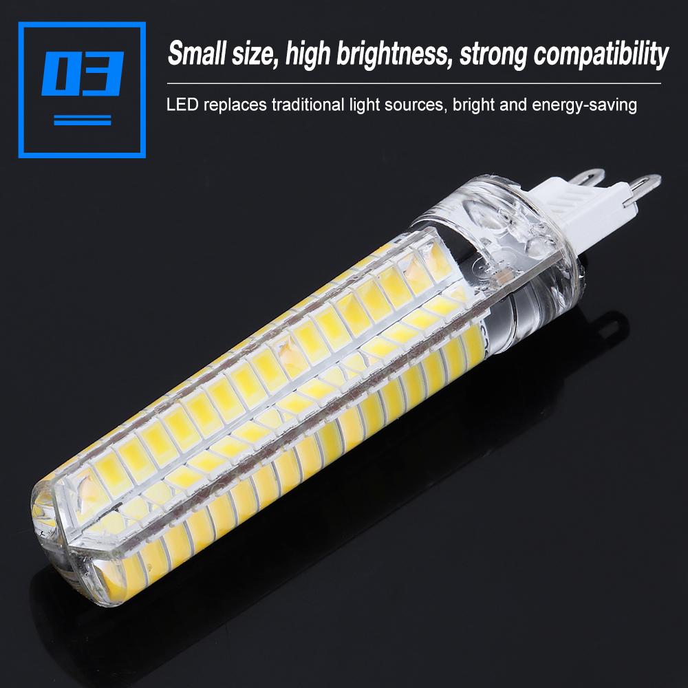 G9 LED Lamp 3W 6W 7W Dimmable Bulb 220V 136LEDs SMD5730 360° LED Light Replace Hal-ogen Lamp