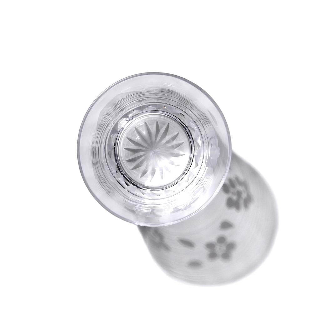 Official Direct Sales from Taiburo Edo Kiriko Fuji and Cherry Blossoms Old Glass Gift Made In Japan Studio Mt. TB0036-33, Boxed,