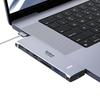 Hub MacBook Air Macbook para Macbook HDMI Thunderbolt 3 PD Mídia Hub de Alimentação Power Delivery 100W, 7 em 2 Pro/Air, Suporte 4K@60Hz, Porta, Porta, Hub USB-C,