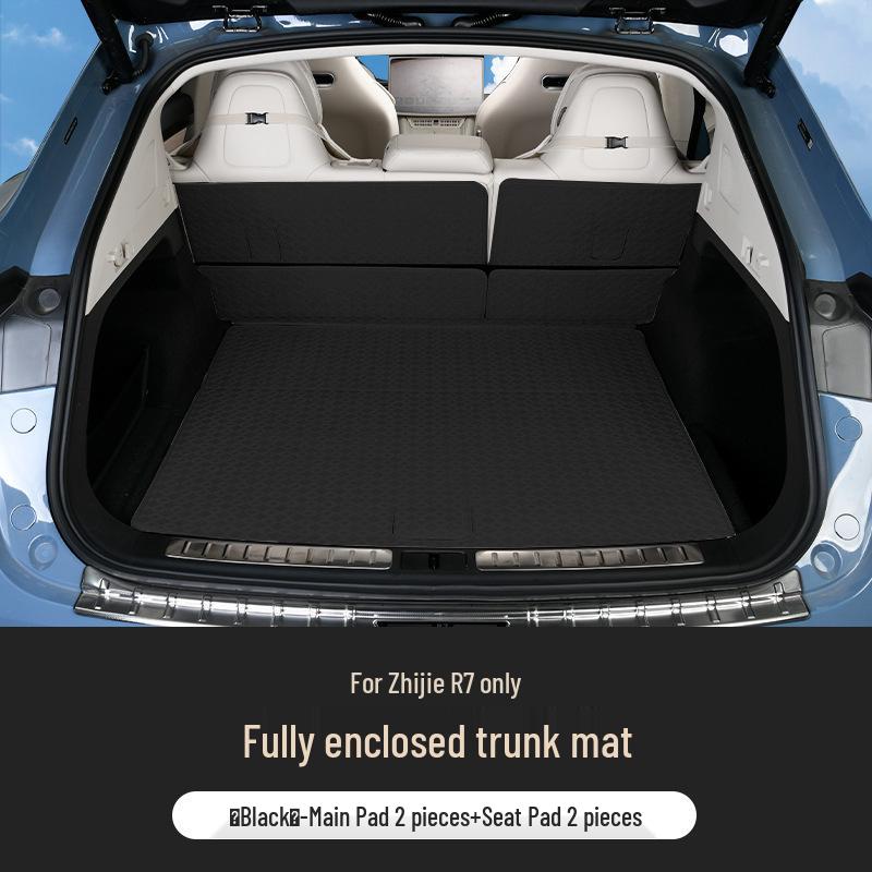 Zhijie R7 Full Coverage Waterproof Leather Trunk Mat