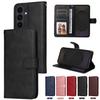 Cow Pattern Wallet Leather Case for Samsung Galaxy S25 S24 S23 S22 S21 S20 Ultra S10 S10e S9 S8 Plus Edge FE Magnetic Flip Cases