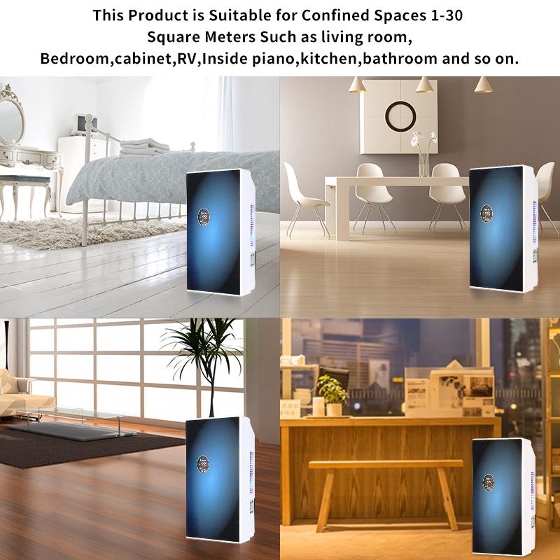 100W 2200ML Intelligent Timing Home Office Air Dryer Electric Mini Desiccant Compact Absorb Dehumidifier