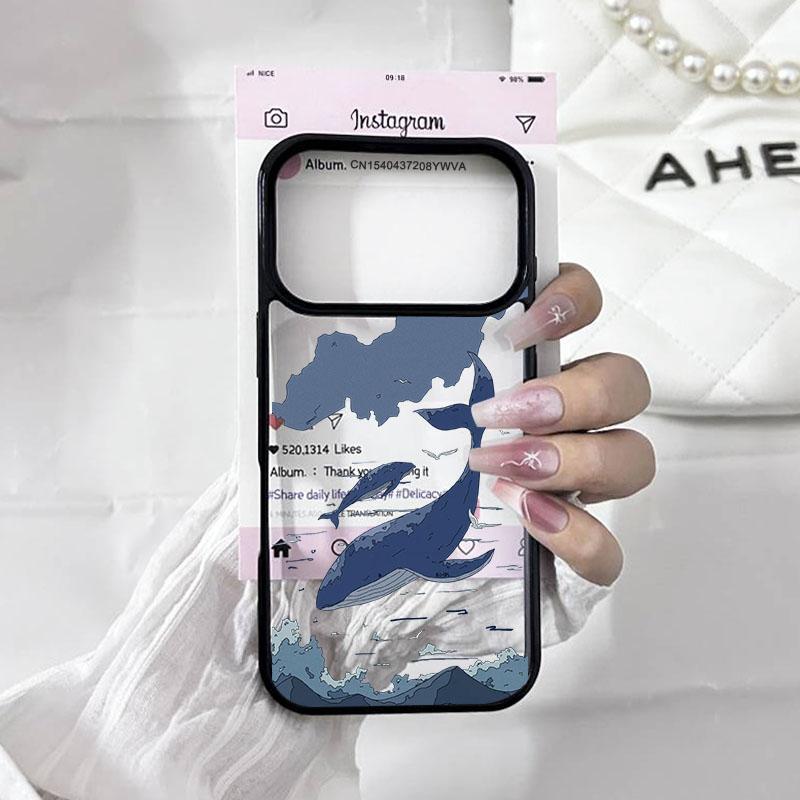 

Япония Аниме Закат Горы Пейзаж Чехол для Телефона для iPhone 17 15 17Air 16 Pro 14 13 12 11 XS Max 7 8Plus Кит Прозрачный Жесткий Чехол iPhone 14 Plus